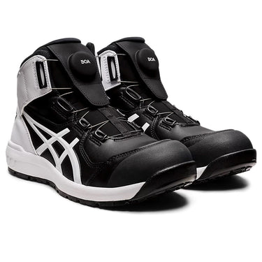 ウィンジョブ® CP304 Boa 3E相当 安全靴 ユニセックス ブラック×ホワイト 22.5㎝