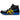 ウィンジョブ® CP308 AC 3E相当 安全靴 メンズ ブラック×ヴァイブラントイエロー 24.0㎝