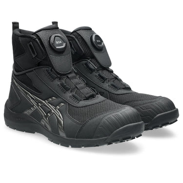 アシックス 安全靴 ウィンジョブ® CP224 TS BOA ブラック×ガンメタル 3E