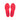 asics ウィンジョブ® 3D SOCKLINER 中敷き レッド