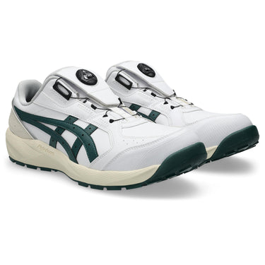 アシックス 安全靴 ウィンジョブ® CP316 BOA ホワイト×ダークネプチューン 3E