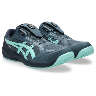 アシックス 安全靴 ウィンジョブ® CP229 BOA LC ローインディゴ×イルミネイトミント 3E