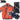 寅壱 サイドファン半袖空調服 1084-116 オレンジ+スターターキット 25Vバッテリー・ファン セット