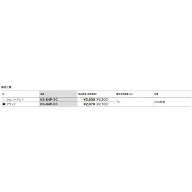*P製フード 150×200黒色埋込型アミ付