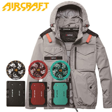 バートル サイドバックファン空調服 2026SSモデル AC1151 アッシュグレー バッテリー・ファンセット