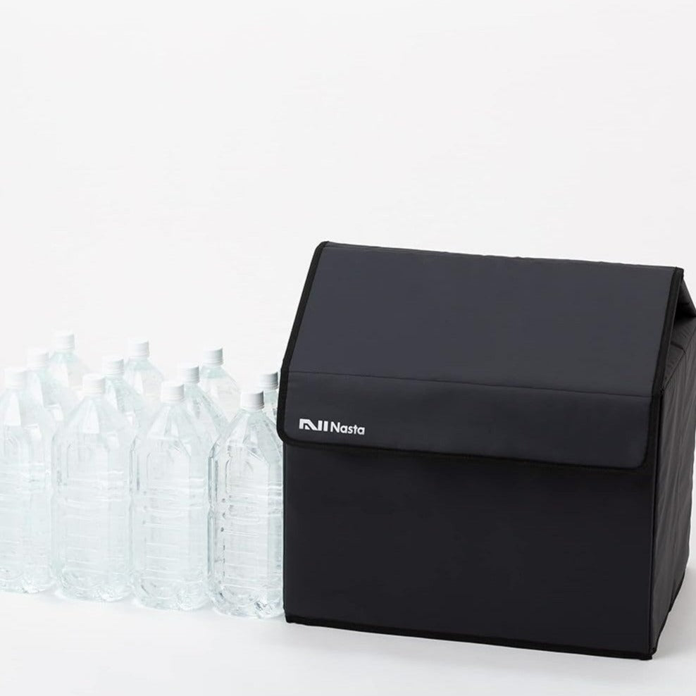 置き配を宅配ボックスで解決! Nasta Box SOFT ナスタボックスソフト 簡易宅配ボックス ダークグレー Lサイズ ダークグレー