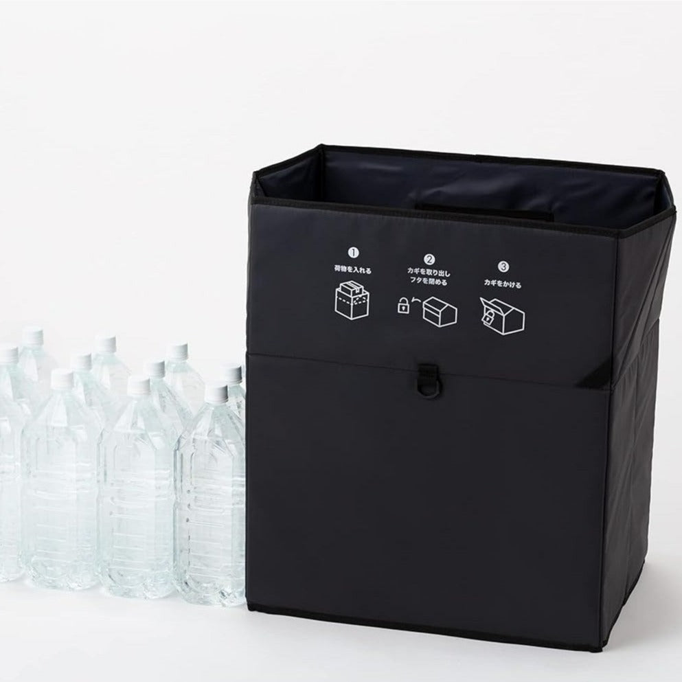 置き配を宅配ボックスで解決! Nasta Box SOFT ナスタボックスソフト 簡易宅配ボックス ダークグレー Lサイズ ダークグレー