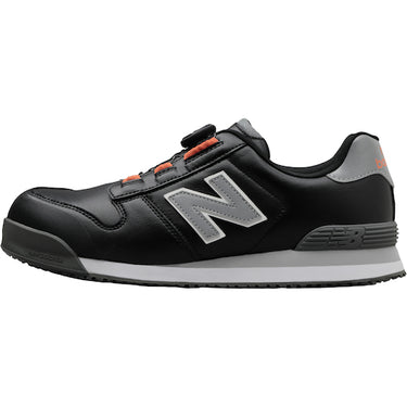 ニューバランス BOSTON SAFETY SHOES BOA ブラック×ホワイト×グレー