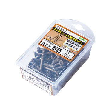 デッキビス バリューパック ブロンズ 55mm(40本入)DB55V