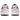 ウィンジョブ® CP301 3E相当 安全靴 ユニセックス ホワイト×クラシックレッド 22.5㎝