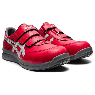 ウィンジョブ® CP301 3E相当 安全靴 ユニセックス クラシックレッド×ピエドモントグレー 22.5㎝