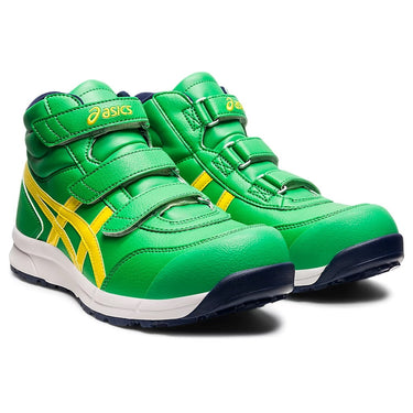 ウィンジョブ® CP302 3E相当 安全靴 ユニセックス シラントロ×ヴァイブライトイエロー 22.5㎝