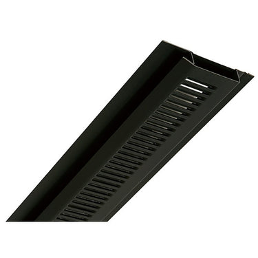 鋼板製 軒天換気材【壁際タイプ】 本体 L=2,730mm ホワイト