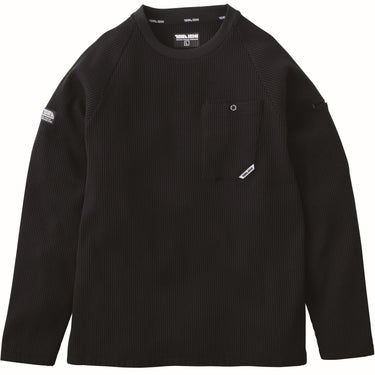 寅壱 9285-617 ワッフルニット長袖クルーネックTシャツ SPEEDRY® 消臭・速乾