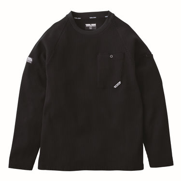 寅壱 9285-617 長袖クルーネックTシャツ 2025-26AW新作 ブラック