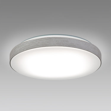 LEDシーリング 調色/調光モデル ヴィンテージウッド スモーキーホワイト色 8畳用