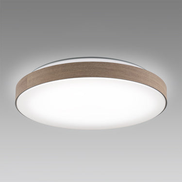 LEDシーリング 調色/調光モデル ヴィンテージウッド ライトブラウン色 12畳用
