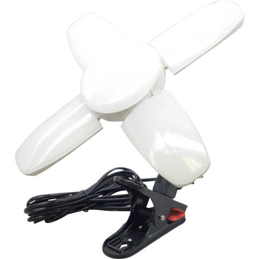 ウイングエース SLX-60CL LED電球付クリップランプ スーパールミネX 60CL