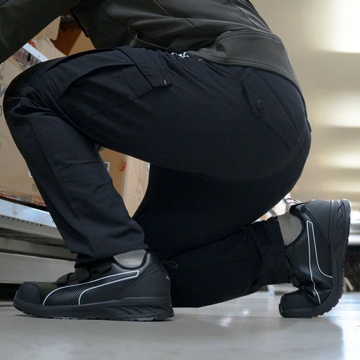 PUMAセーフティスニーカー 64.401.0 ライダー2.1 ロー フック＆ループ ブラック 2026SS新作
