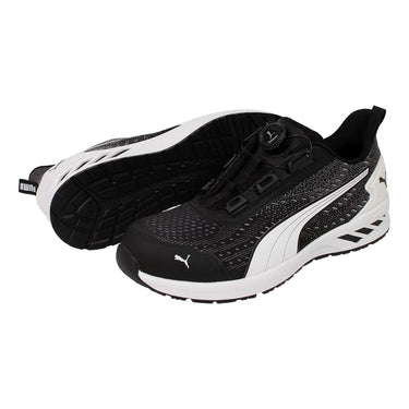 PUMAセーフティスニーカー 64.409.0 グライド ディスク ロー ブラック