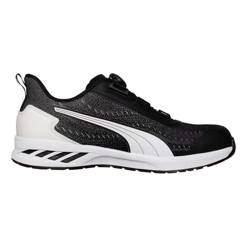 PUMAセーフティスニーカー 64.409.0 グライド ディスク ロー ブラック