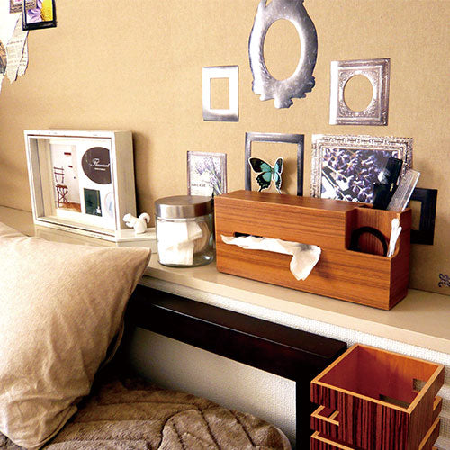 BRID ウッド ティッシュケース