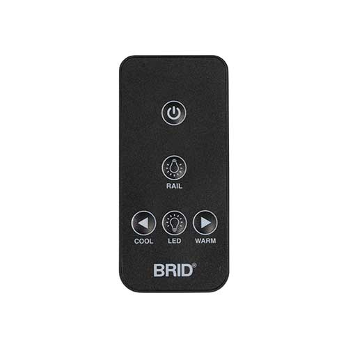 BRID 簡易取り付け照明用ダクトレール LEDライト付き