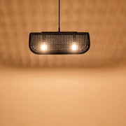 BRID ラタン ペンダントランプ ２灯