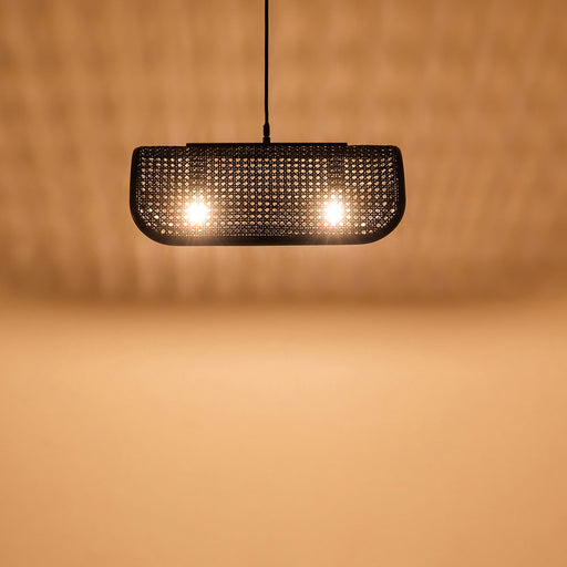 BRID ラタン ペンダントランプ ２灯