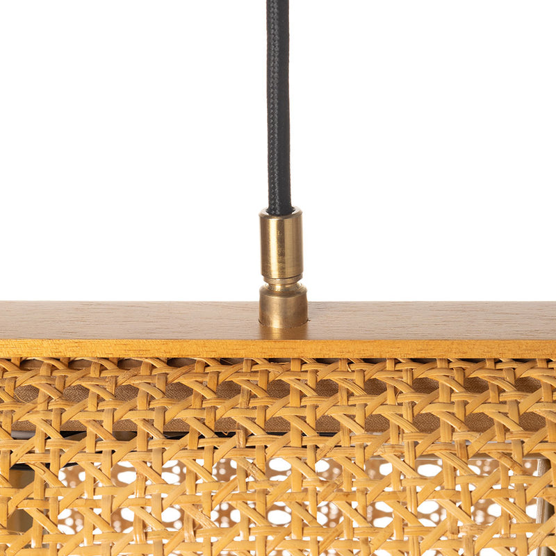 BRID ラタン ペンダントランプ ４灯