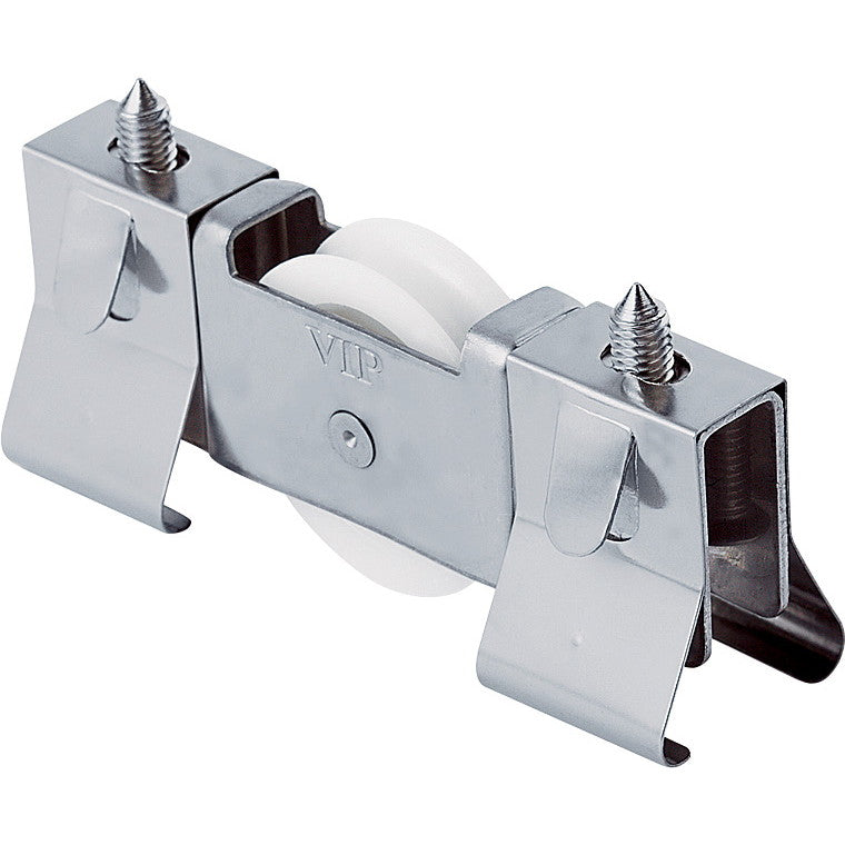 マツ六 ＶＩＰ 012-1060 はめ込戸車 １５型【段付框用】