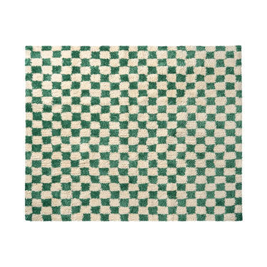 BRID モロッコ チェッカーラグ 200×200