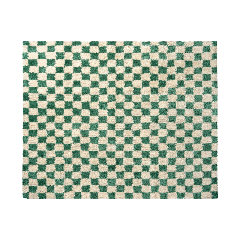 BRID モロッコ チェッカーラグ 200×200