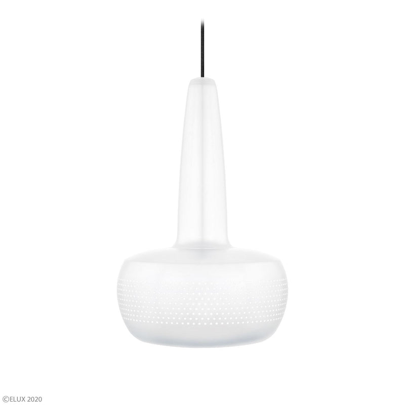 ELUX 照明 02051-UMAGE　Clava　1灯ペンダント　ブラック×ホワイト