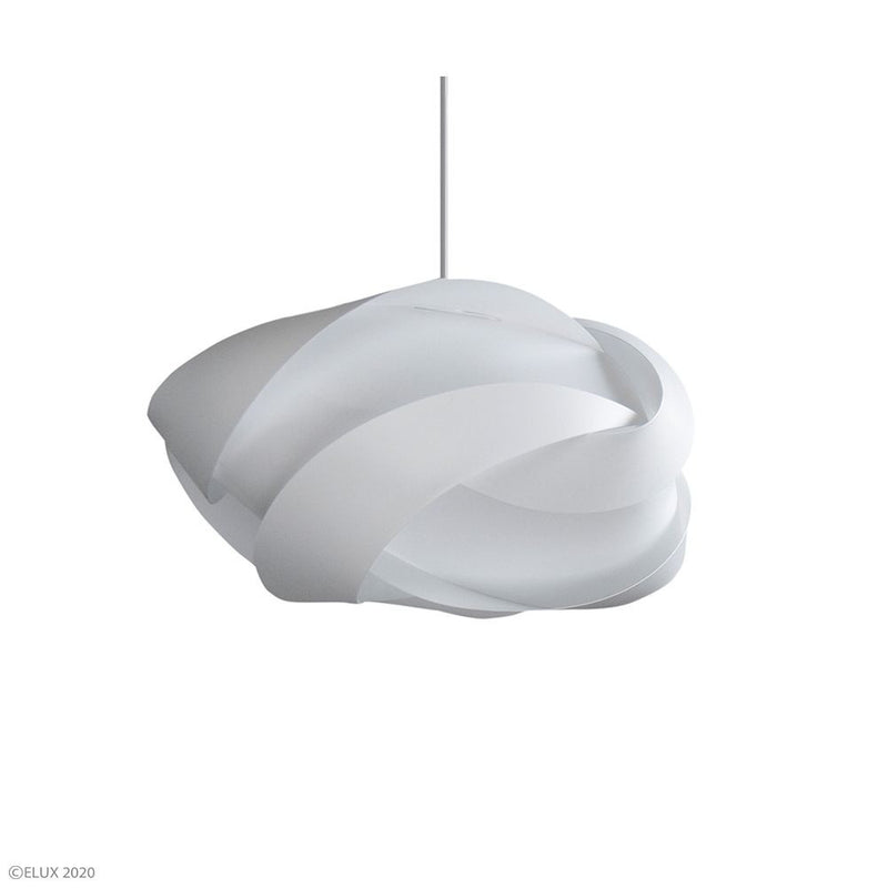 ELUX 照明 02163-WHUMAGE　Ribbon　1灯ペンダント　ホワイト×ホワイト