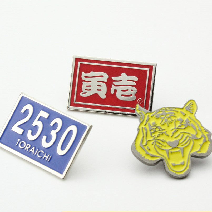 寅壱缶バッチピンバッチ 缶バッジ 76 38mm ピンバッジ : SHINSEITECH - 通販 - Yahoo