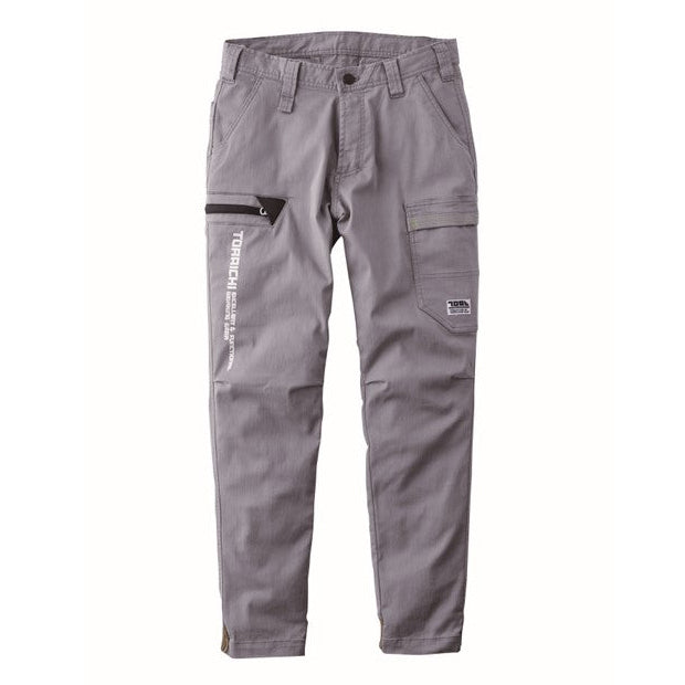 寅壱 8880-235 デニムカーゴジョガーパンツ シルバー