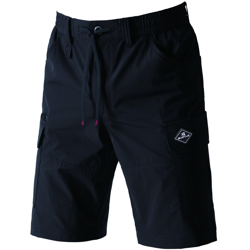 バートル 1027 ショートカーゴパンツ 2025SS新作 ブラック