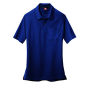 マイクロハニカムメッシュ素材　半袖ポロシャツ　105シリーズ　ユニセックス 3ネイビー / S