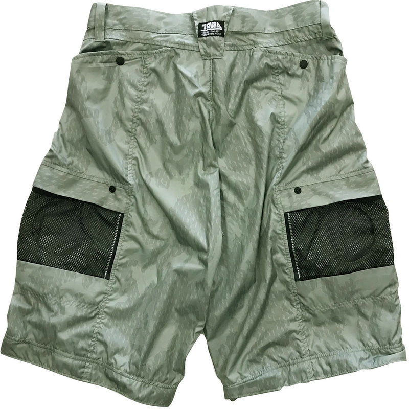 寅壱 1074-200 デュアルエアーパンツ ファン無し ハーフパンツスタイル バックスタイル