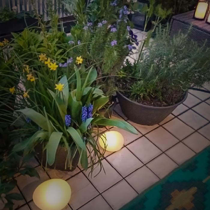 ディクラッセ LA5390FR LED Solar stone ソーラーストーン