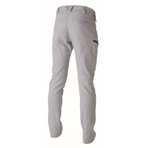 寅壱 3620-219 カーゴパンツ シルバー バックスタイル