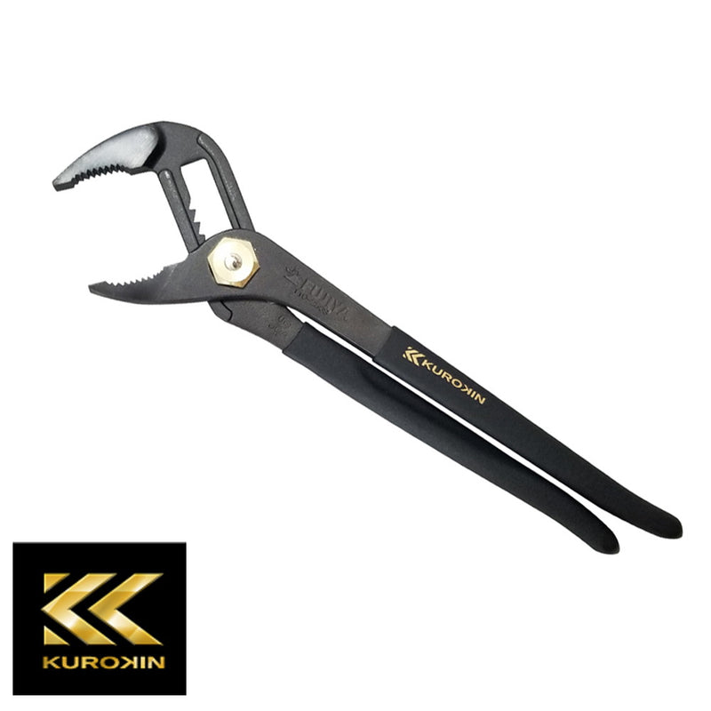 水道工事、ガス管工事、電気工事の作業に【黒金】ウォーターポンププライヤー