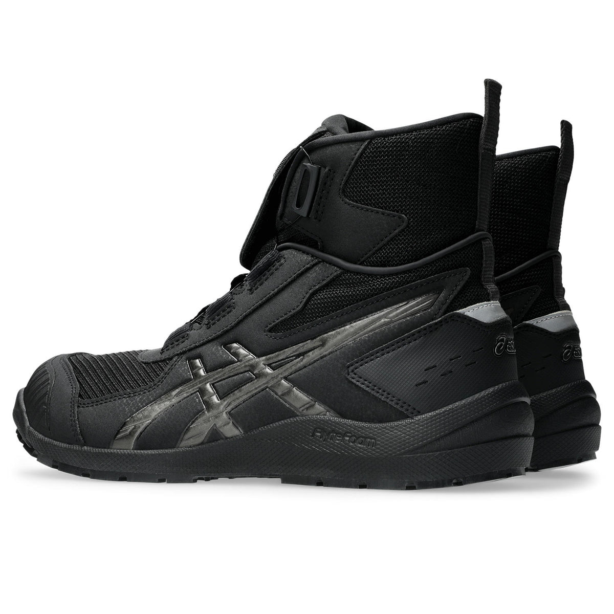 アシックス 安全靴 ウィンジョブ® CP224 TS BOA ブラック×ガンメタル 3E
