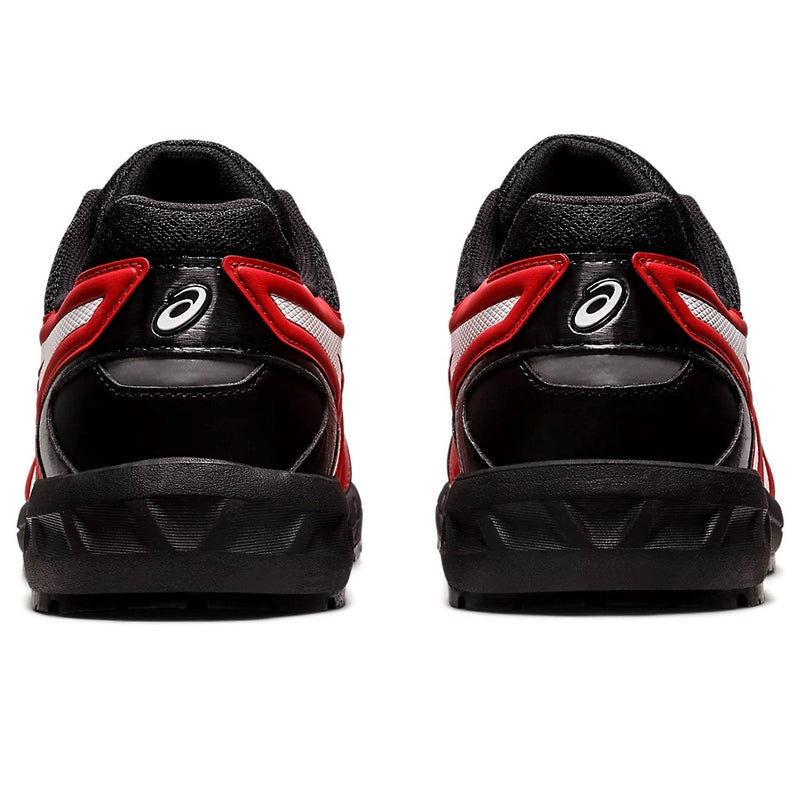 ウィンジョブ® CP113　3E相当　安全靴　ユニセックス　クラシックレッド×ホワイト 21.5㎝