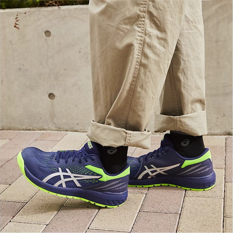 ウィンジョブ® CP121　3E相当　安全靴　ユニセックス　ピーコート×ピュアシルバー