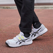 ウィンジョブ® CP215　3E相当　安全靴　ユニセックス　ホワイト×ブラック 22.5㎝