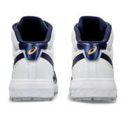 【2024年2月新発売】シンプルで飽きのこないデザイン。昨今のワーカースタイルにマッチする一足　ウィンジョブ® CP218　3E相当　安全靴　ユニセックス　ホワイト×ピーコート 22.5