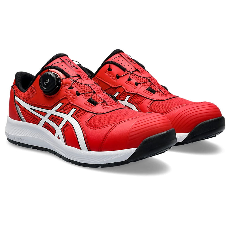 ウィンジョブ® CP219 BOA®  クラシックレッド×ホワイト 2E相当 ユニセックス 安全靴