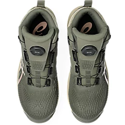 アシックス 安全靴 ウィンジョブ® CP122 BOA マントルグリーン×ローズゴールド 3E